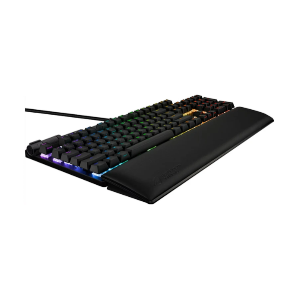 Picture of ASUS XA08 ROG Strix Flare II RGB Wired (NX RED Switch) Gunmetal Mechanical Gaming Keyboard( Gunmetal )