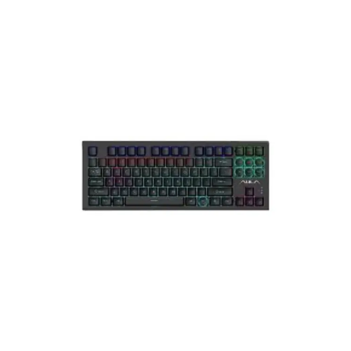 Picture of AULA F3032 (Brown Switch) Bluetooth (Tri Mode) Mechanical USB Gaming Keyboard( White )