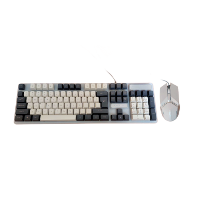 Picture of Aula F3061 Wired Membrane USB Keyboard & Mouse Combo( White )