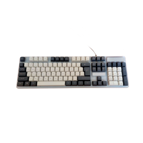 Picture of Aula F3061 Wired Membrane USB Keyboard & Mouse Combo( White )