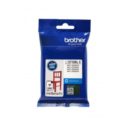 Picture of Brother LC 3719C Cyan Toner Cartridge 1500 page capacity For MFC-J2330DW / MFC-J2730DW / MFC-J3530DW / MFC-J3930DW Printer( Cyan )
