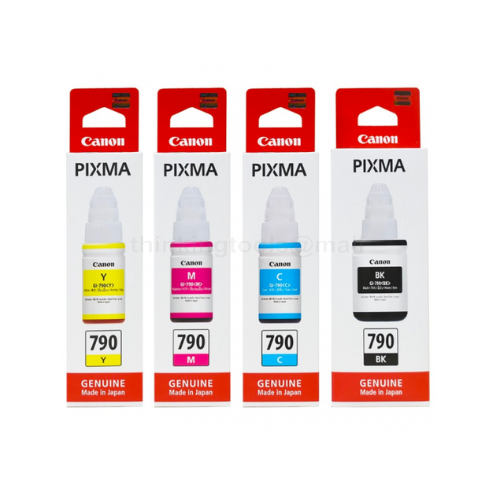 Picture of Canon Pixma GI-790 Black, Cyan, Yellow & Magenta Ink Bottle( Multicolor )