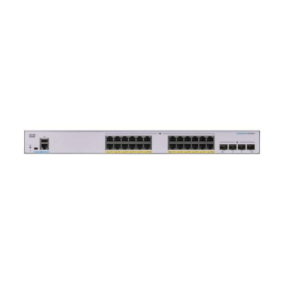 Picture of Cisco CBS350-24P-4G 24-Port PoE+, 4-Port SFP Managed Switch( Silver )