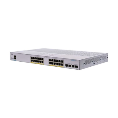 Picture of Cisco CBS350-24P-4G 24-Port PoE+, 4-Port SFP Managed Switch( Silver )