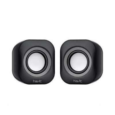 Picture of Havit SK704 Wired Stereo Portable Speaker( Black )