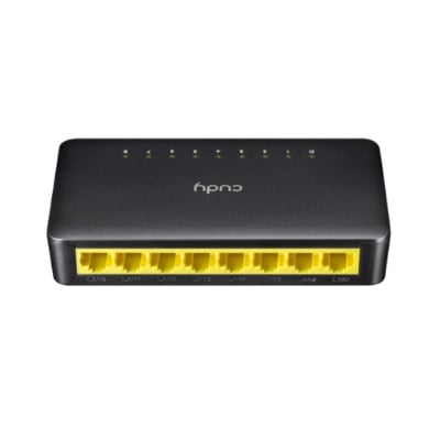 Picture of Cudy FS108D 8-Port 10/100Mbps Desktop Switch( Black )