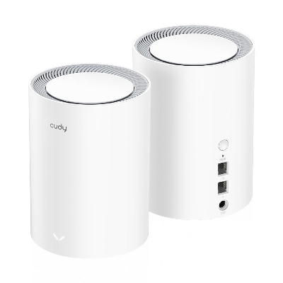 Picture of Cudy M1800 AX1800 2 Pack Whole Home Mesh WiFi Router( White )
