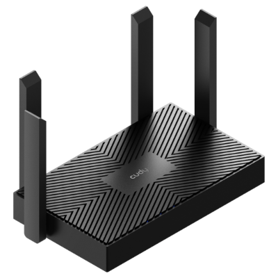 Picture of Cudy WR1500 AX1500 Gigabit Dual Band Smart Wi-Fi 6 Router( Black )