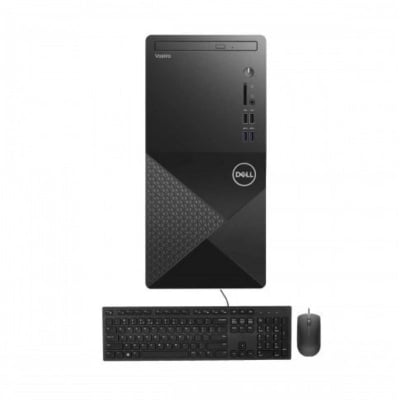 Picture of Dell Vostro 3888 MT 10th Gen i3-10100, 4GB, 1TB HDD Brand PC( Black )