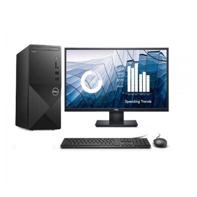 Picture of Dell Vostro 3888 MT 10th Gen i7-10700, 8GB, 1TB HDD Brand PC With 18.5Inch Monitor( Black )