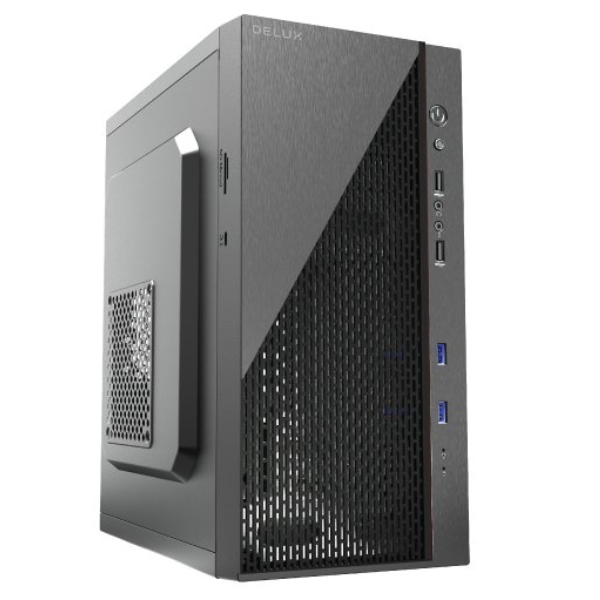 Picture of Delux J601 Micro ATX Gaming Casing With PSU( Black )