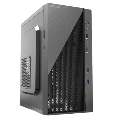 Picture of Delux J601 Micro ATX Gaming Casing With PSU( Black )