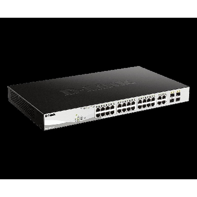 Picture of D-Link DGS-1210-28P 24 Port GigabitPoE Switch With 4 SFPPort( Black )