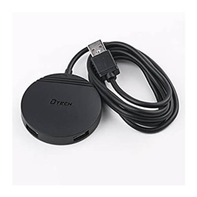 Picture of DTECH DT – 3015 USB HUB (1.2M)( Black )