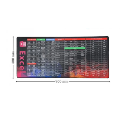 Picture of Excel 90 x 40cm Large Mousepad( Black )