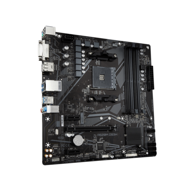 Picture of Gigabyte A520M DS3H AMD Micro ATX Motherboard