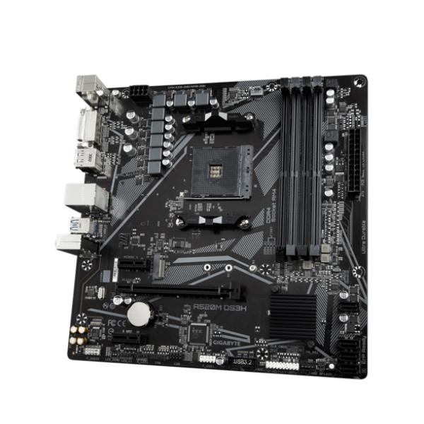 Picture of Gigabyte A520M DS3H AMD Micro ATX Motherboard
