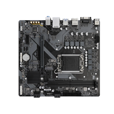 Picture of Gigabyte B760M E DDR5 Intel 14th, 13th, and 12th Gen Motherboard