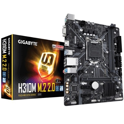 Picture of Gigabyte H310M M.2 2.0 DDR4 Motherboard