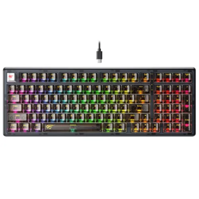 Picture of Havit KB875L Wired RGB Mechanical Gaming Keyboard( Black )