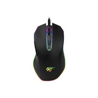 Picture of Havit MS837 RGB Backlit programmable Gaming Mouse( Multicolor )
