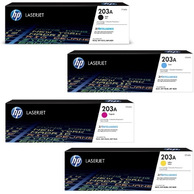 Picture of HP 203A LaserJet Toner Full Set( Multicolor )