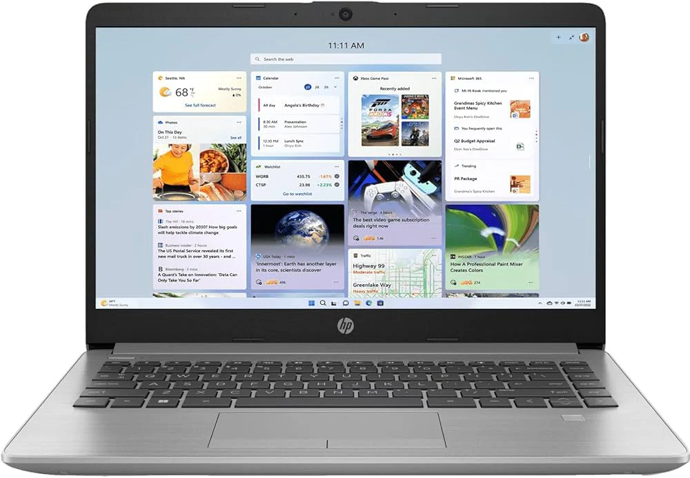 Picture of HP 250 G8 (5C132PA) Intel Core i7-1165G7 11th Gen, 2.80 to 4.70 GHz, 8GB RAM, 1TB HDD + 256GB SSD, Windows 11, 15.6 inch IPS FHD Display Dark Ash Silver Laptop( Dark Ash )