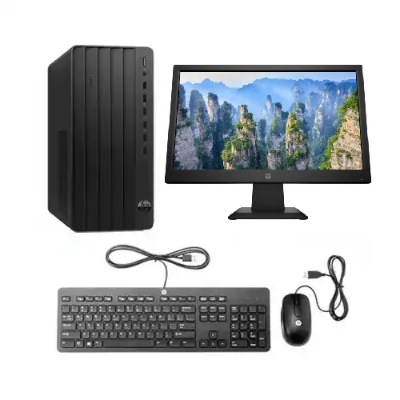 Picture of HP 280 Pro G9 (827Q3PA) 12th Gen i3-12100 3.3 to 4.3GHz, 4GB, 256GB SSD Brand PC With 19.5 Inch Monitor( Black )