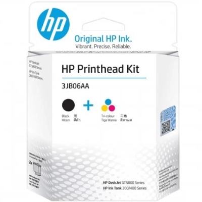 Picture of HP GT51/GT52 3JB06AA Black & Tri-Color Combo Printer Head Kit( Multicolor )