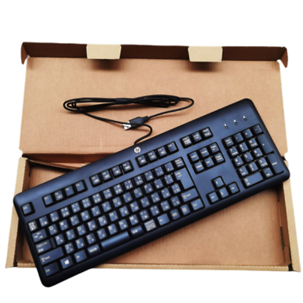 Picture of HP Original KU-1156 Black USB Wired Keyboard( Black )