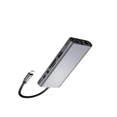 Picture of I-Crown 10 in 1 Type-C To HDTV Multifunction Adapter( Grey )