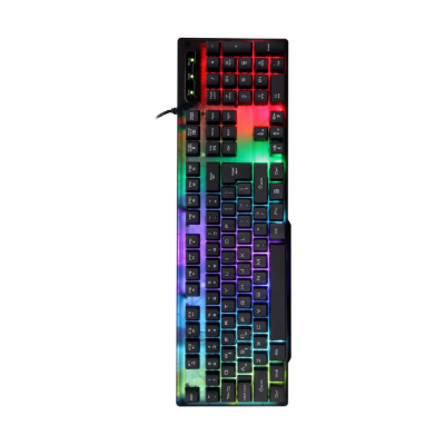 Picture of I-Crown I-707 RGB Backlit Multifunction Wired Keyboard( Multicolor )