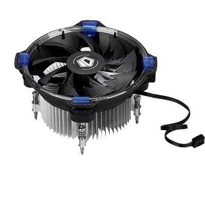 Picture of ID-Cooling DK-03 Halo TDP 100W Intel Blue CPU Cooler Intel LGA1150/1155/1156/775 AMD( Black )
