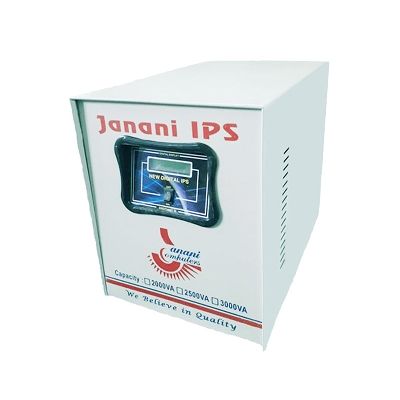 Picture of Janani 2000VA/24V/1600W Sine Wave IPS Without Battery - ips( White )