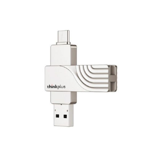 Picture of Lenovo ThinkPlus TPCU301 256GB 2 in 1 Type-C USB3.2 Pendrive( Silver )