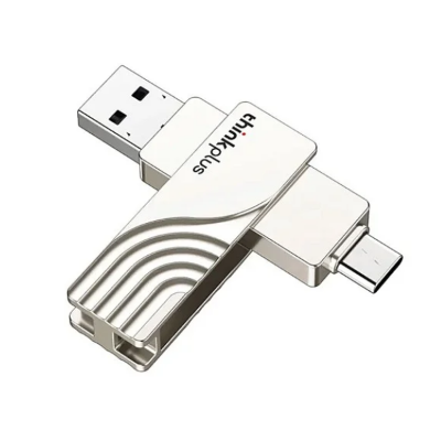 Picture of Lenovo ThinkPlus TPCU301 64GB 2 in 1 Type-C USB3.2 Pendrive( Silver )