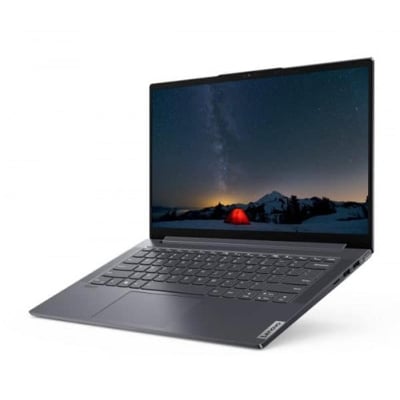 Picture of Lenovo Yoga Slim 7i #82BH00D8IN# 11th Gen Core i7-1165G7 2.8 to 4.7GHz, 16GB, 1TB SSD, Win10, 14 Inch Laptop( SLATE GREY )
