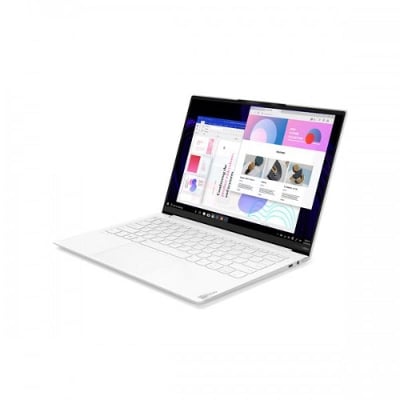 Picture of Lenovo Yoga Slim 7i Carbon #82EV006JIN# 11th Gen Core i7-1165G7 2.8 to 4.7GHz, 16GB, 1TB SSD, Win10 13.3 Inch Laptop( Moon White )