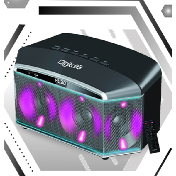 Picture of DigitalX R-1 Integrated Portable Multimedia Speaker( Black )