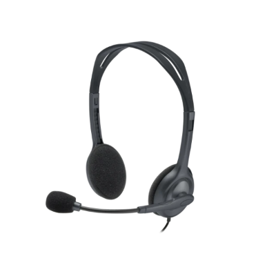 Picture of Logitech H110 Black Headphone( Black )