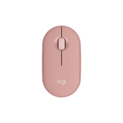 Picture of Logitech M350s Pebble Mouse 2, Tonal Rose Wireless and Bluetooth Mouse( Rose )
