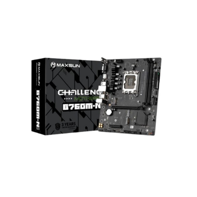 Picture of Maxsun Ms-Challenger B760M-N D5 12th and 13th Gen M-ATX Motherboard