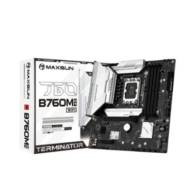 Picture of Maxsun Ms-Terminator B760M D4 Wifi DDR4 12th and 13th DDR4 M-ATX Motherboard