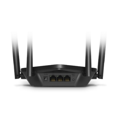 Picture of Mercusys MR60X AX1500 WiFi 6 OFDMA & MU-MIMO Dual Band 1500 Mbps Wireless 1.5 Gbps Gigabit Wi-Fi( Black )