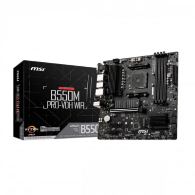 Picture of MSI B550M PRO-VDH WiFi Micro-ATX AMD Motherboard