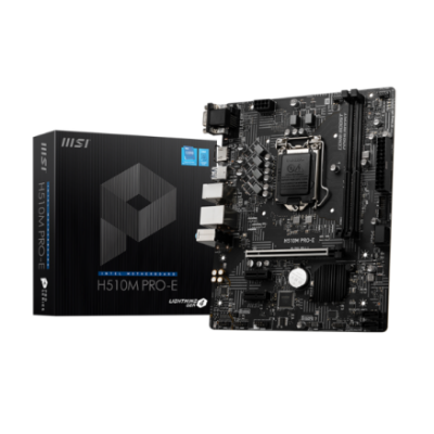 Picture of MSI H510M PRO-E Intel 10th & 11th Gen mATX Motherboard