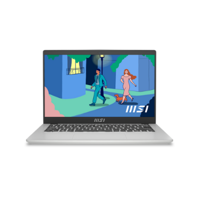 Picture of MSI Modern 14 C12M 12th Gen Core i5-1235U 3.3 to 4.4GHz, 8GB, 512GB SSD, Win 11 Home, 14 FHD IPS Silver Laptop( Silver )