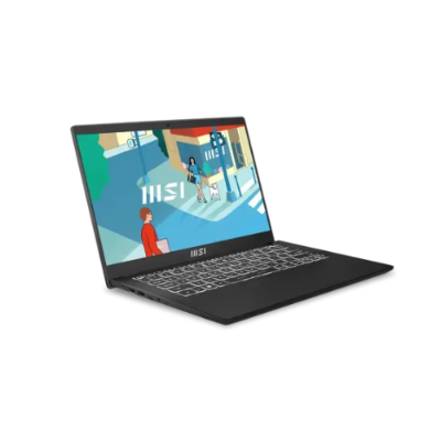 Picture of MSI Modern 15 B12M 12th Gen i5-1235U 3.3 to 4.4GHz, 8GB RAM, 512GB SSD, Windows 11 Home, 15.6 Inch FHD IPS Laptop( Black )