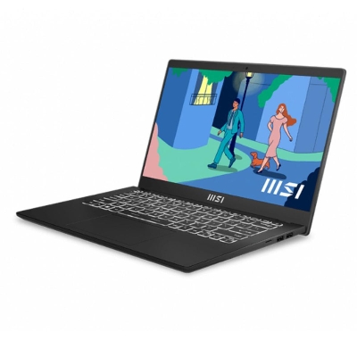 Picture of MSI Modern 15 B12M 12th Gen i7-1255U 3.5 to 4.7GHz, 8GB RAM, 512GB SSD, Windows 11 Home, 15.6 Inch FHD IPS Laptop( Black )