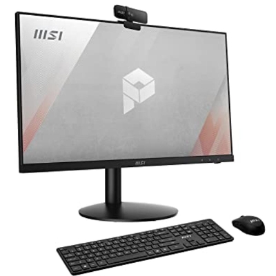 Picture of MSI PRO AP241Z 5M AMD Ryzen 5 5600G 3.8 to 4.6GHz, 8GB, 512GB SSD, Windows 11 Home, 24 Inch IPS FHD Display All-in-One PC( Black )